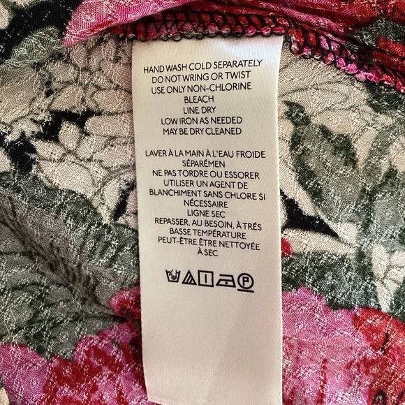 Free People Mikayla Boho Floral Printed Tunic Top Size S/P - Picture 11 of 13